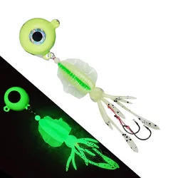 Señuelo Inchiku Jig luminoso de metal para jigging en barco
