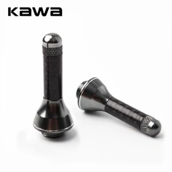 Kawa-funda de soporte para carrete de pesca, traje de fibra de carbono para la mayoría de carretes giratorios Shima, accesorio para mantener el equilibrio, peso 8,1g de longitud 45mm, 1 ud.