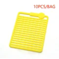 10 piezas - amarillo