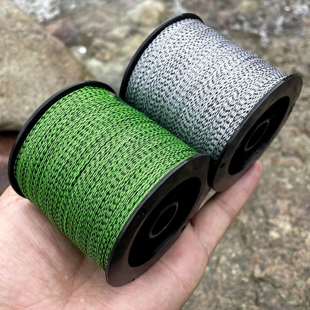 JOF-línea de Pesca trenzada de 8 hebras, 300M, 500M, 18-78LB, multifilamento de PE giratorio, para carpa, agua salada, Pesca de agua dulce - imagen 5