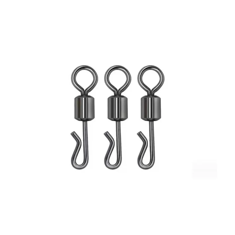 Giratorios de acero inoxidable para montar señuelos de pesca