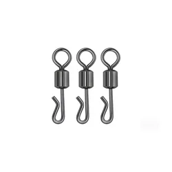 Giratorios de acero inoxidable para montar señuelos de pesca