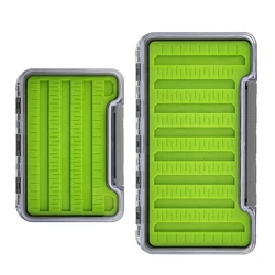 Aventik Caja de Moscas Impermeable con Almohadillas de Silicona