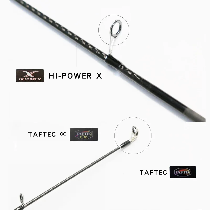 SHIMANO EXPRIDE Series EXP 2 secciones varilla de fundición giratoria supercast R/RF/F/FF 1,85-2,44 M CI4 + asiento SIC anillo varilla portátil - imagen 3