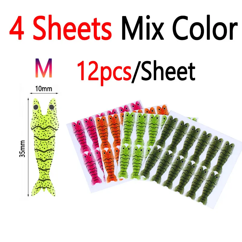 4 Sheets Mix Col M