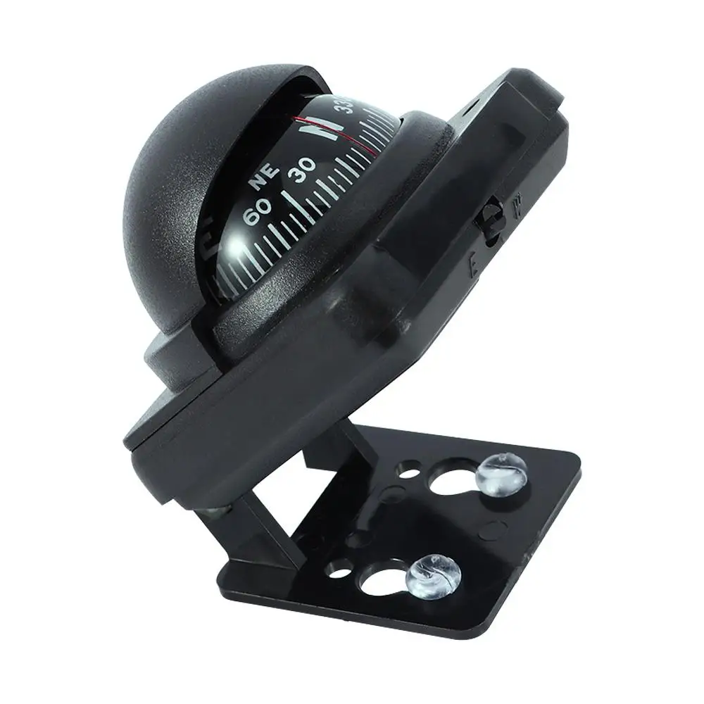 Camión duradero para acampar, coche, barco, brújula negra para barco, brújula náutica, brújula de navegación para barco marino - imagen 2