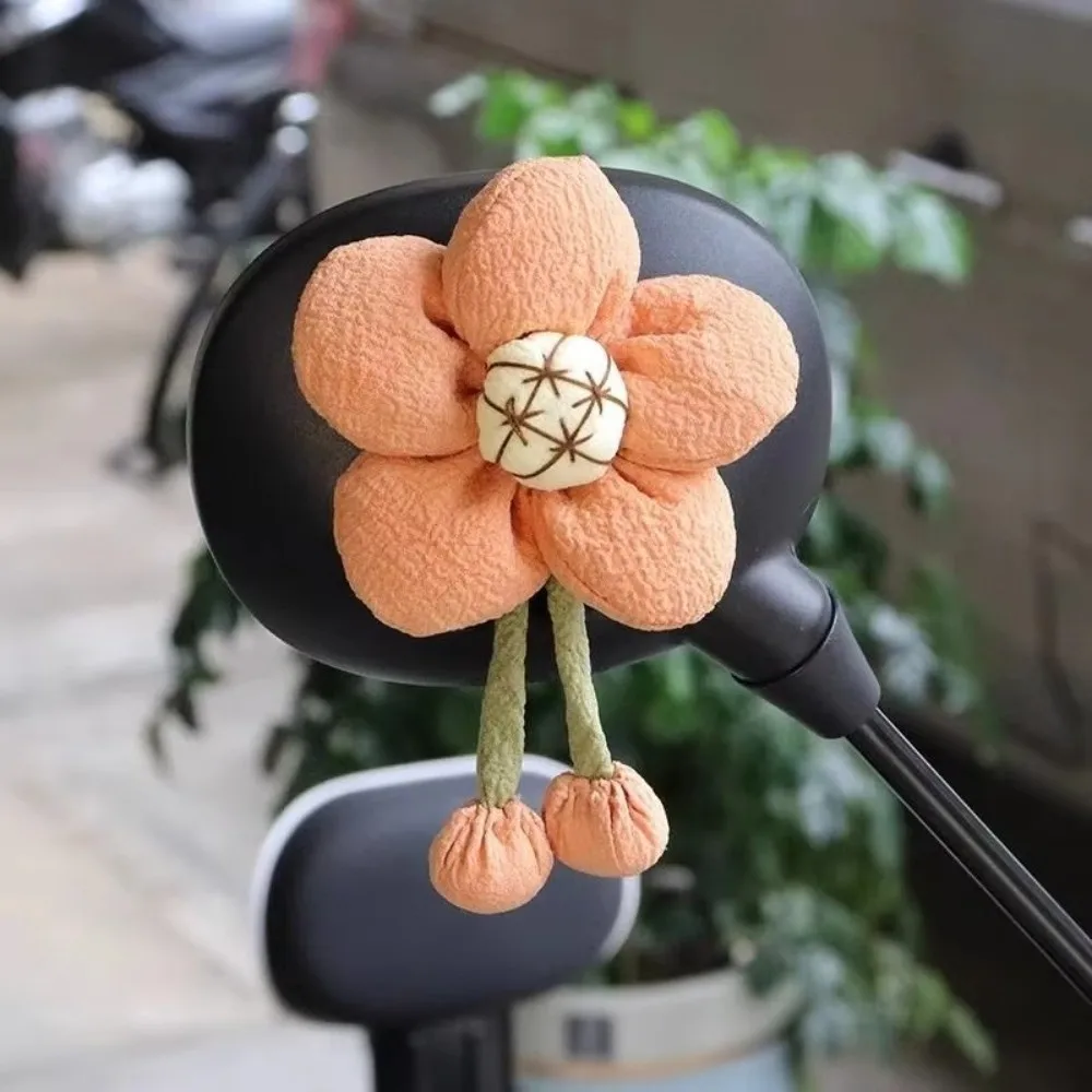 Funda floral para espejo retrovisor de bicicleta eléctrica - imagen 4