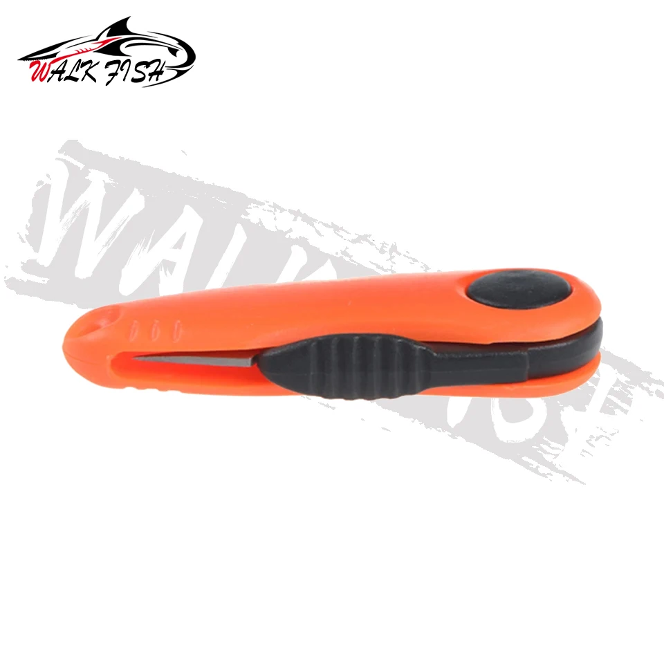 WALK FISH-tijeras de acero inoxidable en forma de camarón, accesorios para uso en peces, sedal de pesca plegable, cortadora, aparejos de tijera de pesca - imagen 3