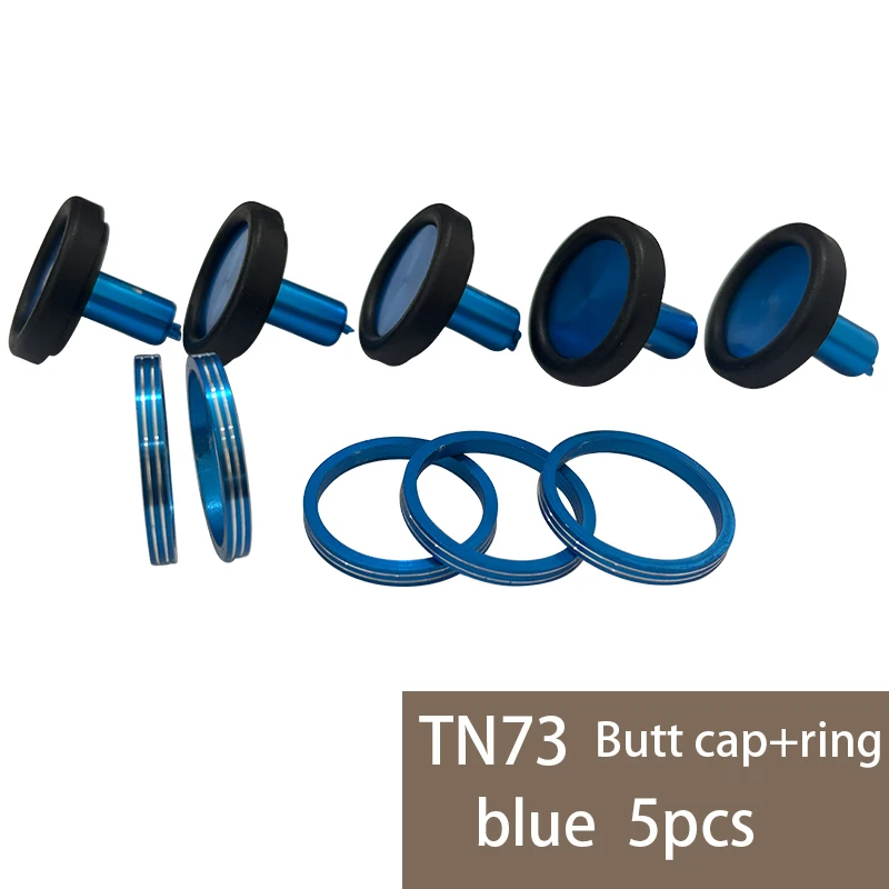 Butt Cap Ring Blue