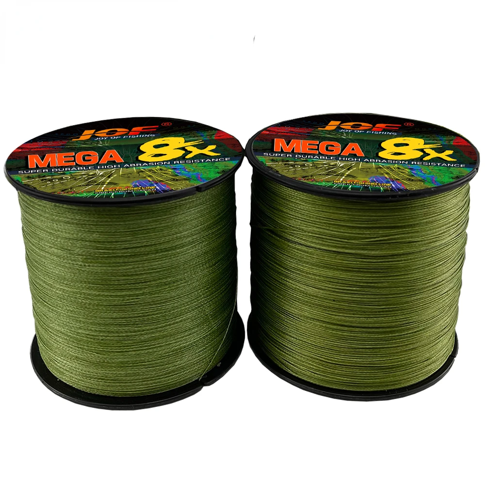 Línea de pesca trenzada de PE, 8 hebras, 300M, fuerte, 18-78 libras, líneas multifilamento suaves, equipo de pesca de océano, roca/barco - imagen 5