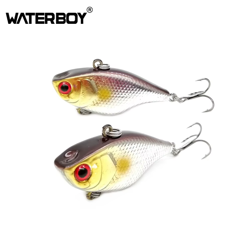 WATERBOY-señuelo de pesca, 1 piezas, 4cm, 4,6g, Mini VIB, Rattlin, cebo duro Vib, Wobbler, Crankbait, Isca, perca Artificial - imagen 4