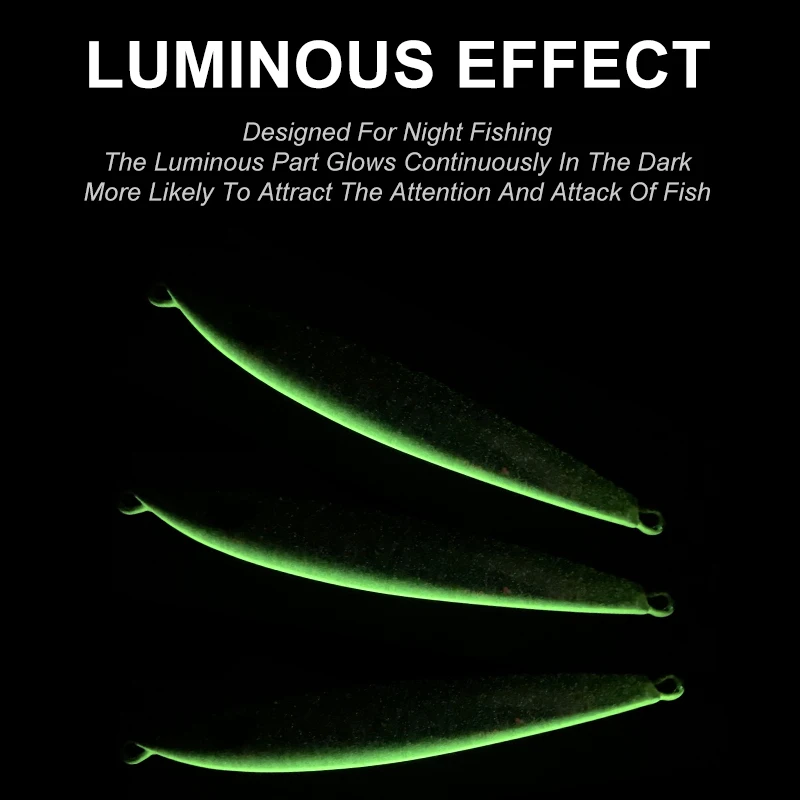 TEASER J60 80g 100g 120g 150g hundimiento lento Z4 Vertical duro Metal plantillas cebo lubina mar-bream pesca de agua salada señuelo de Jigging de Metal - imagen 5