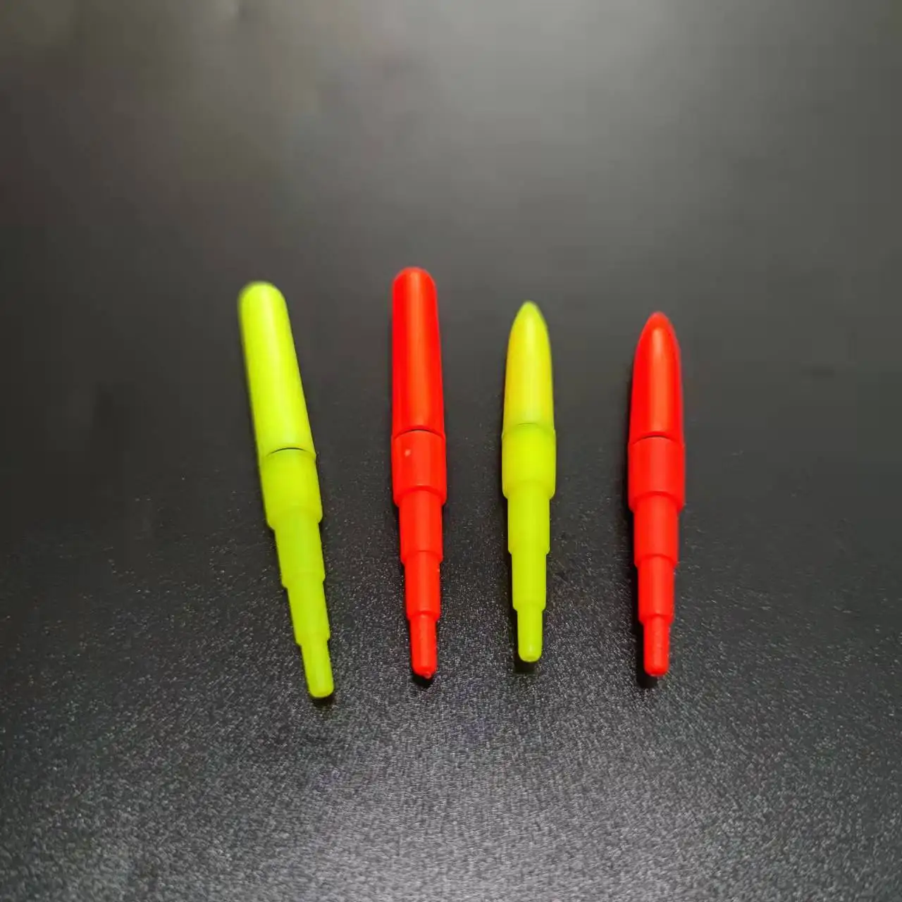 5 unids/lote palo de luz de pesca nocturna sin batería CR425 rojo/verde palo de luz eléctrico flotador Bobber accesorio de aparejos de pesca A570 - imagen 2