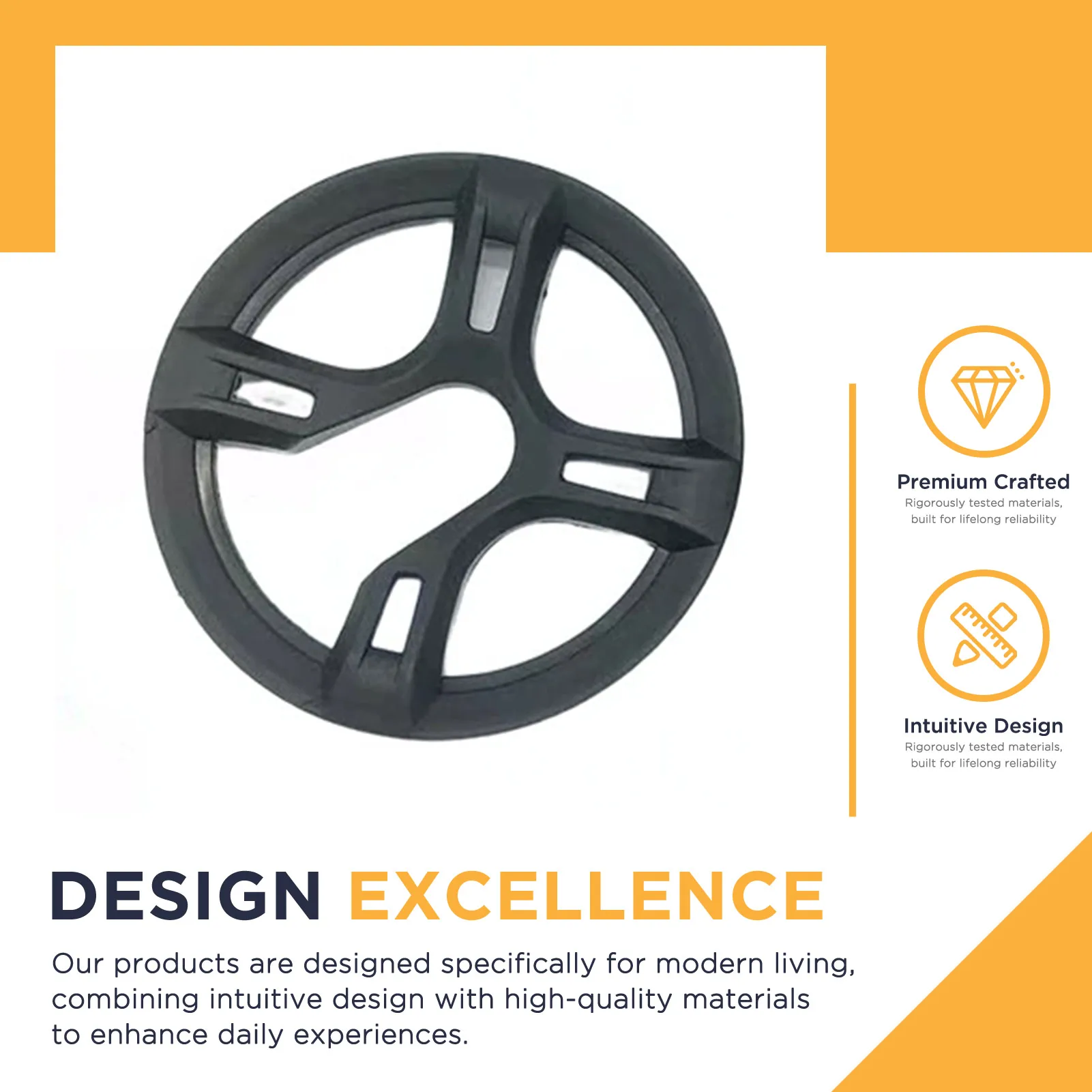 Cubierta de protección de disco Dental Universal de 4 orificios, cubierta de disco Dental MTB, cubierta protectora de rueda de velocidad de muerte para bicicleta, herramienta de ciclismo - imagen 5