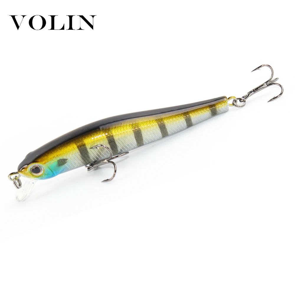 VOLIN-señuelo de pesca duro magnético, cebo Artificial Wobbler de 70mm y 5g para pececillos, Swimbait para perca, 0,5-1,0 m, 1 ud. - imagen 4