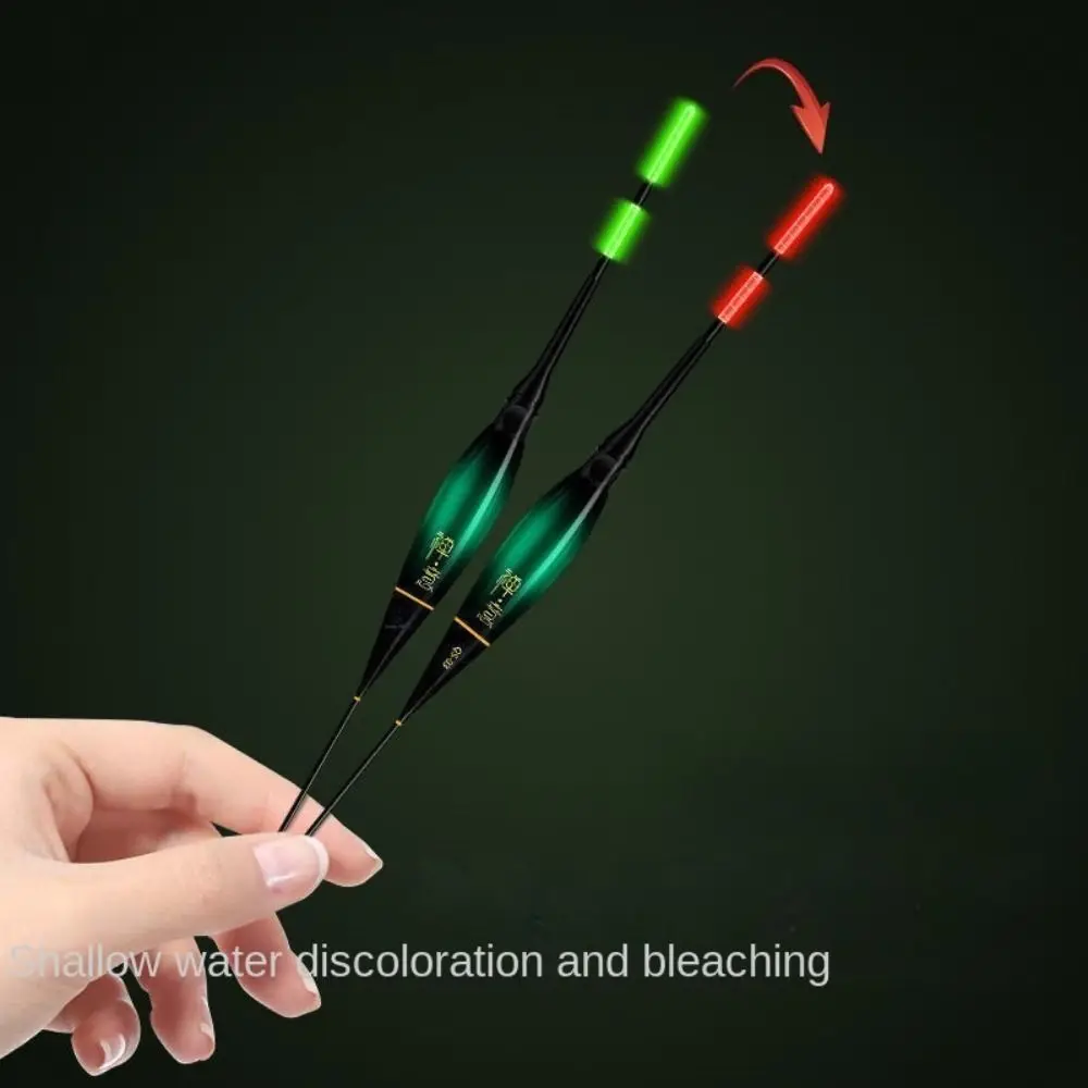 Bobbers indicador Caliente con boya de tubo antideslizante y luces - imagen 3
