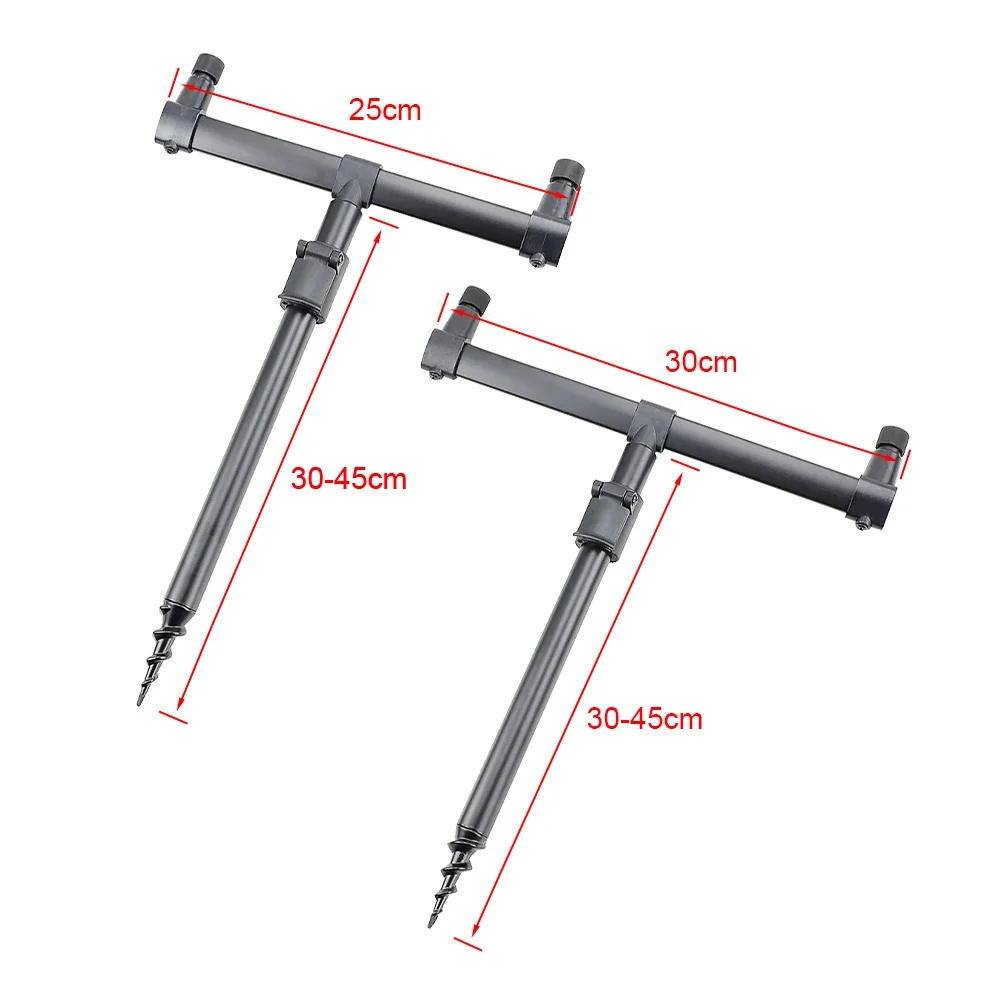 Hirisi Set soportes caña carpa de aluminio para barras zumbido - imagen 5