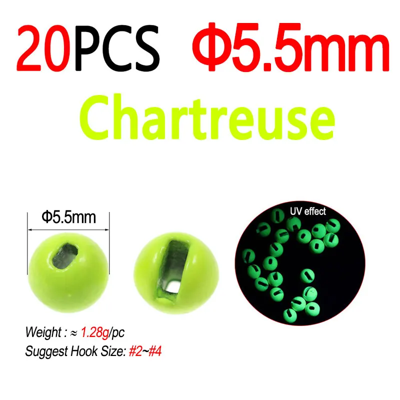 20pcs 5.5mm Char