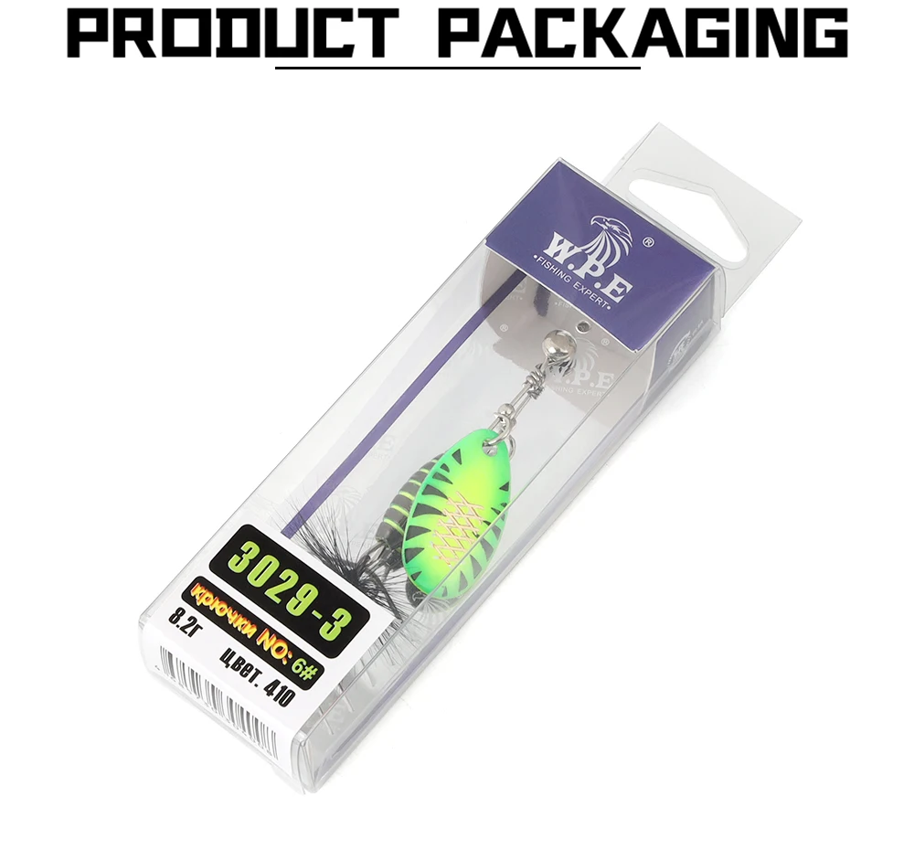 Embalaje de productos llamativo y duradero Este paquete de señuelo de pesca garantiza una captura exitosa