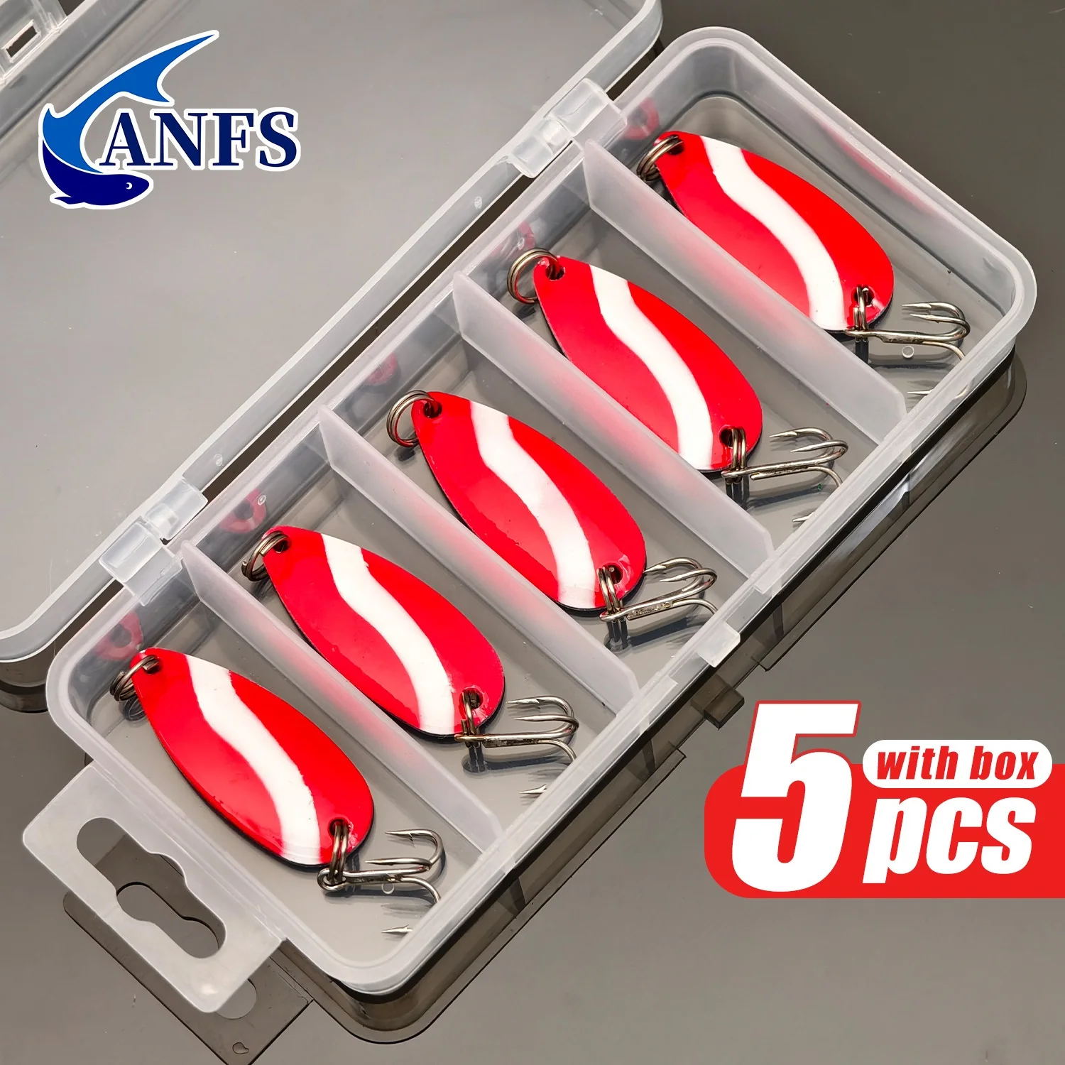 ANFS Spinners Spoon – Caja portátil para cucharillas giratorias - imagen 4