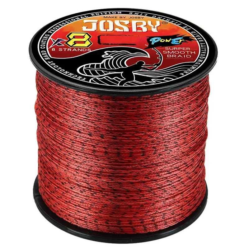 Trenzado Multifilamento JOSBY 8X PE Moteado – 8 Hebras Japón