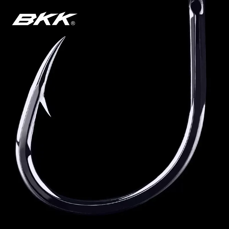 Anzuelo de pesca BKK, anzuelo duro de carpa de calamar con púas grandes de océano de acero rico en carbono - imagen 5