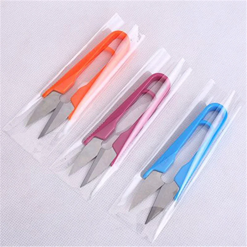 Mini tijeras plegables en forma de U para pesca, tijeras de costura, pinzas para uso en peces, herramientas de corte de sedal, 1 ud. - imagen 5