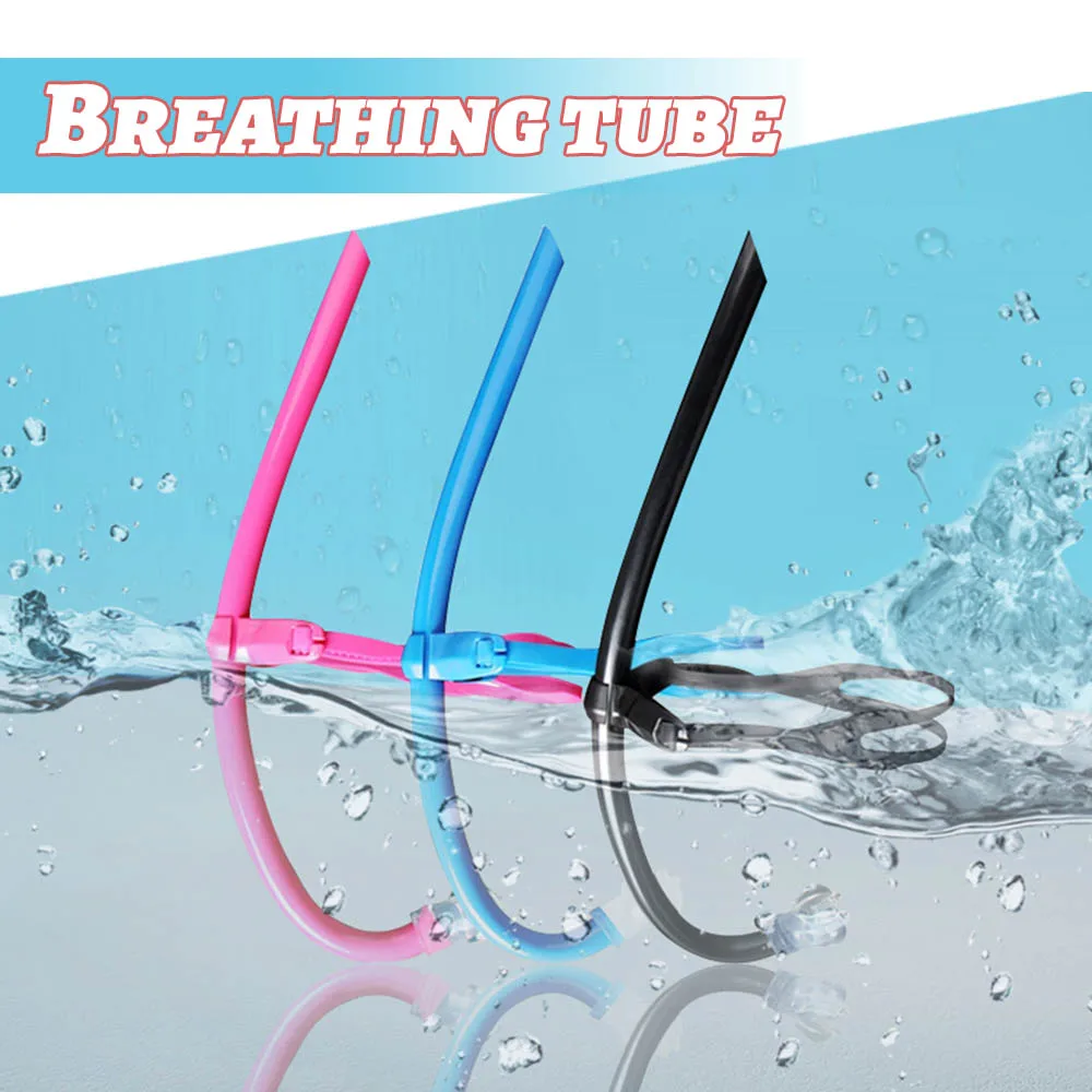 Tubo de buceo de silicona para hombres y mujeres, 41,2 cm, deportes acuáticos al aire libre, deportes subacuáticos profesionales - imagen 2