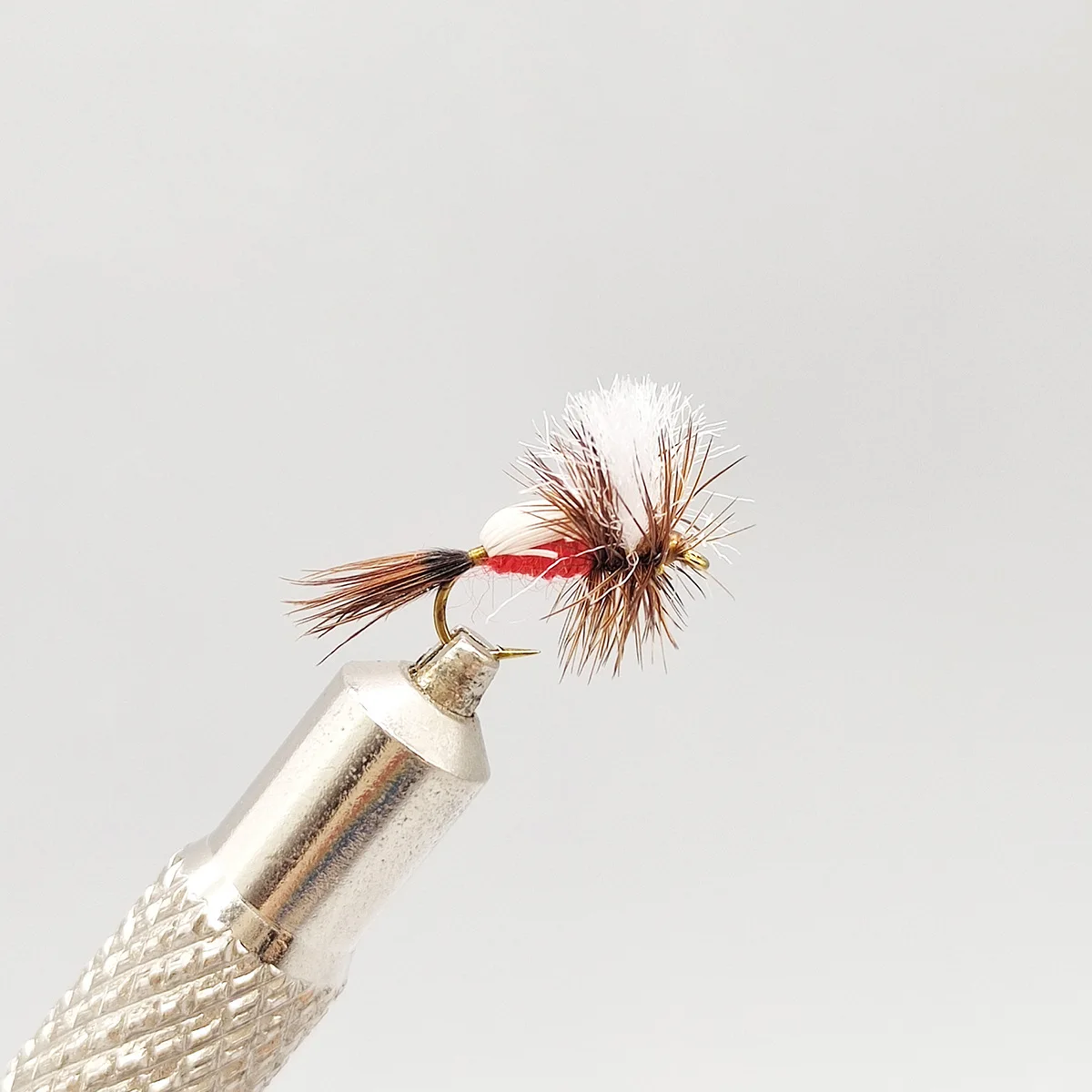 Señuelo de pesca con mosca seca, 5 piezas, rojo, húmedo, clásico, trucha, Panfish, Bluegill, Streamer, Nymph, lubina - imagen 2