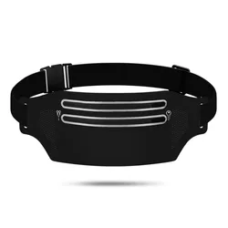 Riñonera deportiva ultrafina a la moda, bolsa de teléfono para correr ajustada de alta elasticidad, bolsa de almacenamiento transpirable para teléfono deportivo para hombres y mujeres