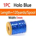 1mm 1PC Holo Blue