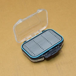 Caja impermeable organizadora de pesca para anzuelos, mosca y cebo