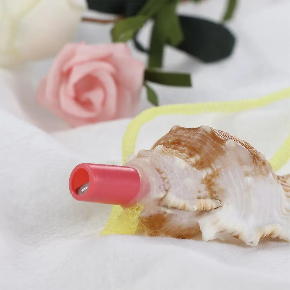 Accesorios para instrumentos, cuerno de concha de fiesta, colgante creativo Natural, regalo, herramienta de supervivencia, silbato de concha - imagen 4