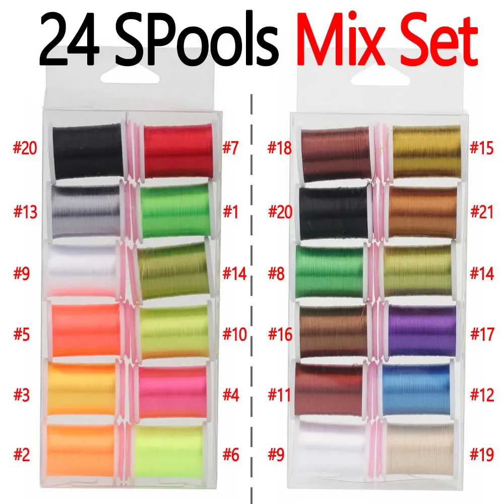 24 Spools Mix Set