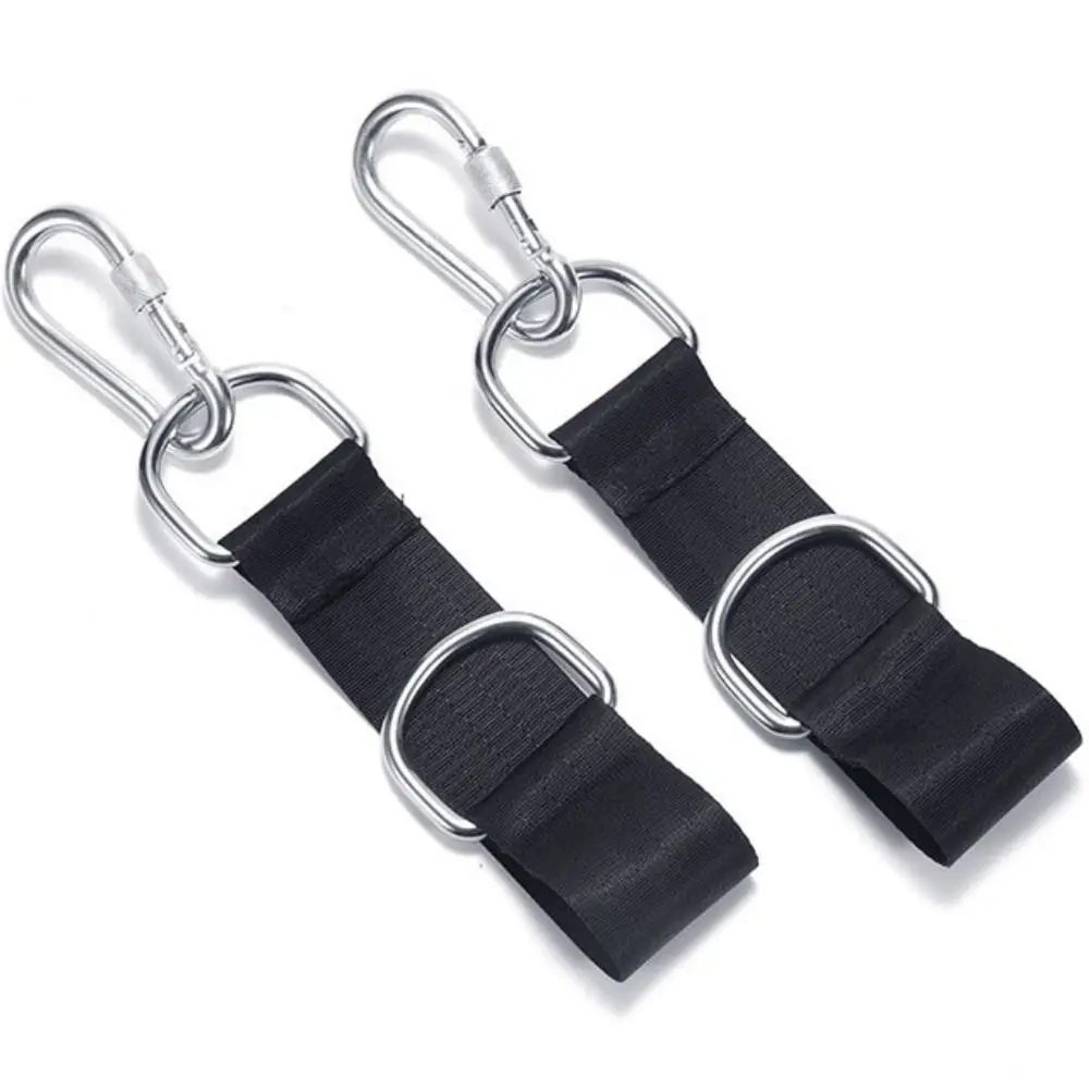 Nueva herramienta negra para correa de columpio para exteriores, correa multiusos resistente a desgarros, encuadernación de 33,5x6,5 cm con hebilla