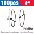 100pcs Size 4