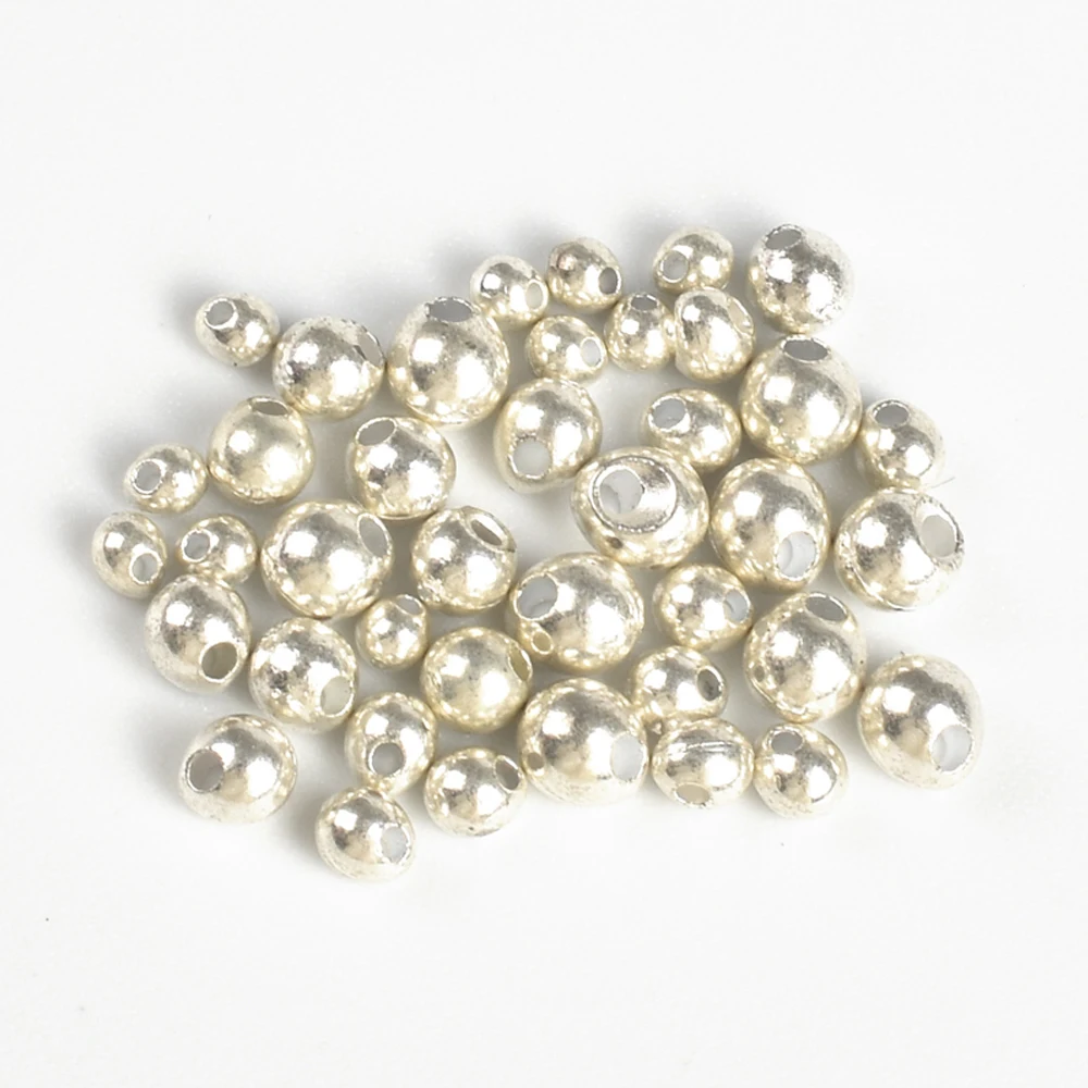 Elite TG 50 Uds 2,3mm-3,8mm cuentas multicolores sin juego cuentas de pesca Jig Off Beads trucha perca pesca atado con mosca señuelo de pesca - imagen 5