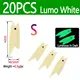 20pcs Lumo White S