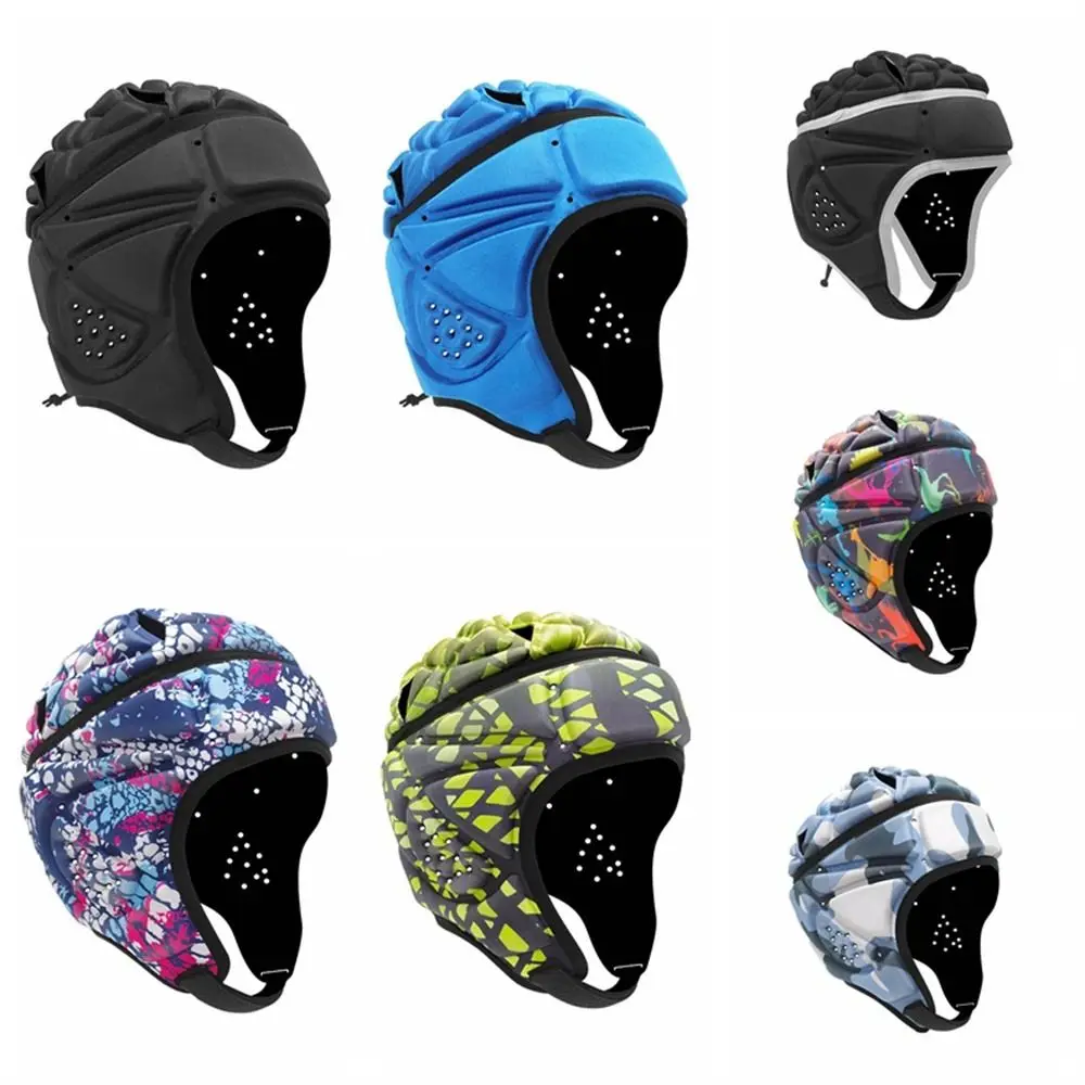 Casco protector EVA ajustable para rugby, fútbol y deportes al aire libre - imagen 2