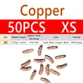 50PCS size XS Copper