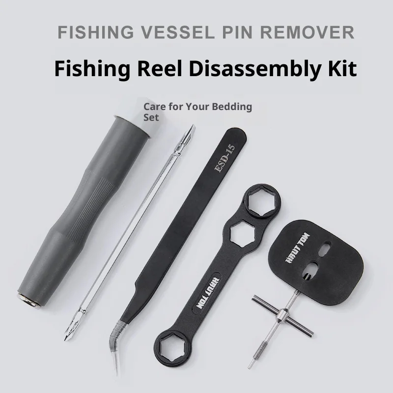 Herramienta mantenimiento carrete baitcasting y spinning – Llave multiusos