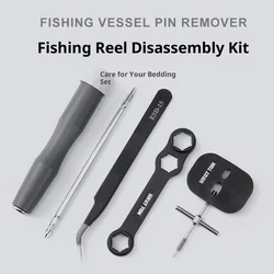 Herramienta mantenimiento carrete baitcasting y spinning – Llave multiusos