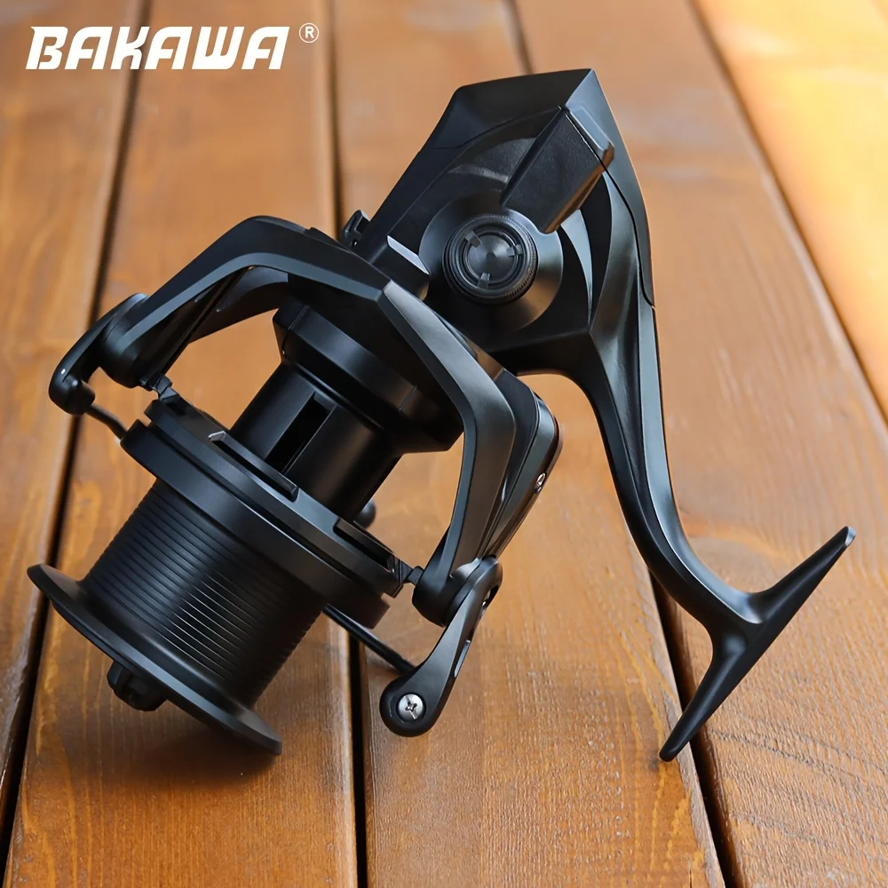BAKAWA Serie visserij-reel 10000 12000 14000 serie Spinning reel 4.8: 1 Max Drag 66 LB Zoetwater Zoutwater Vissen Gereedschap Nieuwe