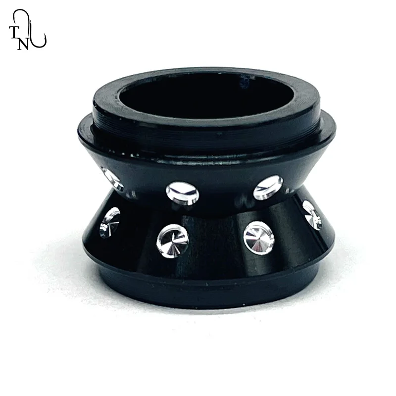 Anillo decorativo de aluminio para construcción de caña de pescar, accesorio de reparación de piezas de aluminio, TN35 - imagen 5