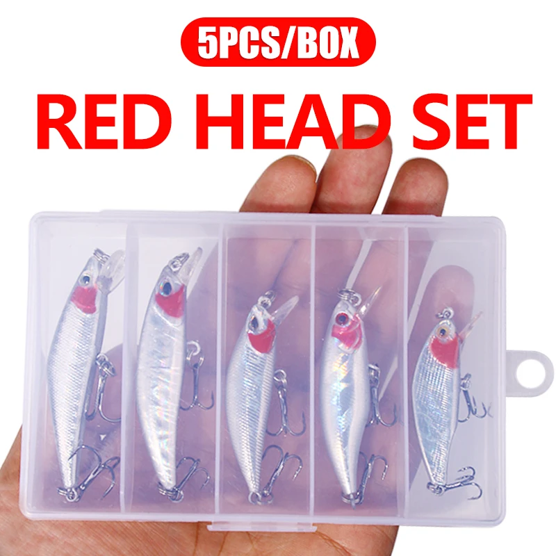 Señuelos Crankbait Minnow para lubina, lucio y trucha de agua dulce