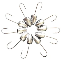 Swolfy Jig Head Bola Redonda – 7g y 10g para pesca con vinilo