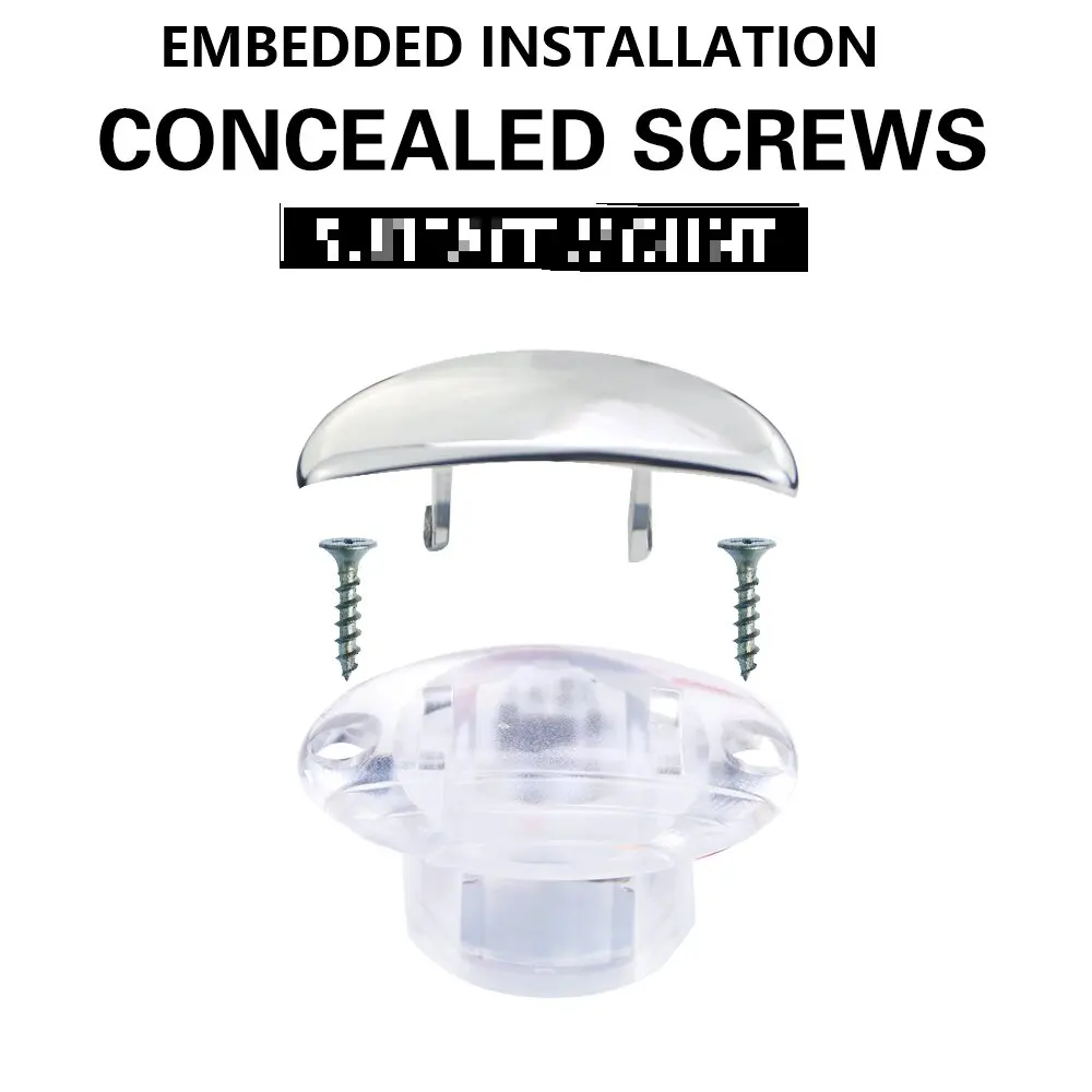 1 uds/2 uds luz LED de cortesía para barcos, Mini decoración de coche RV/escaleras/luces de pasarela, gradiente rojo/verde/azul/blanco multicolor - imagen 5