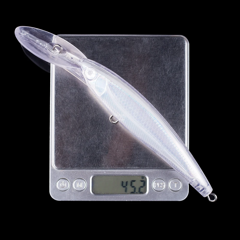 Hanlin-piscardo Artificial de plástico duro, 5/10 piezas, 19cm, 45G, sin pintar - imagen 3