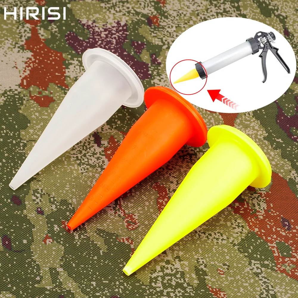 Pistola Boilie Hirisi con boquillas de repuesto para cebo - imagen 5