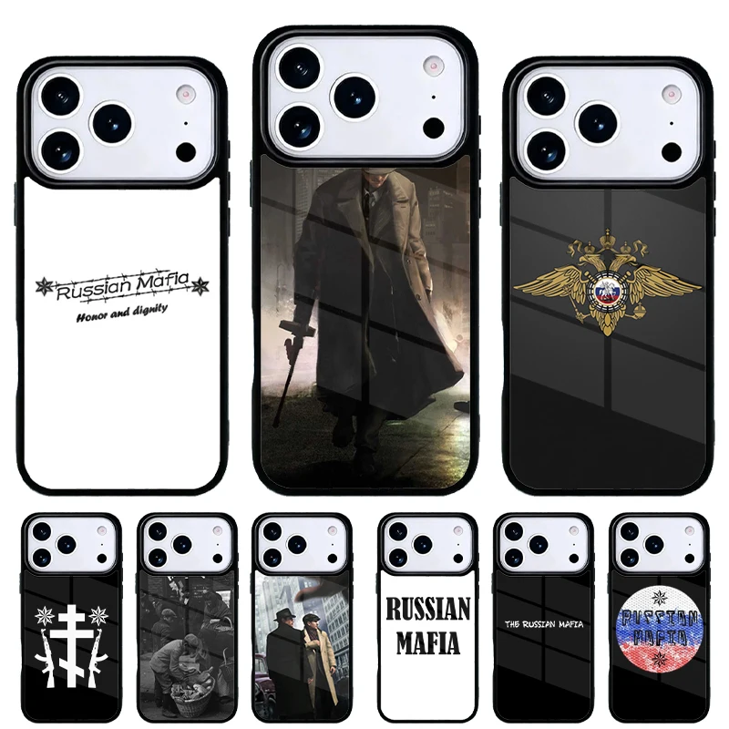 Funda Mafia Rusa para iPhone 17 Air 16e 15 14 13 Pro